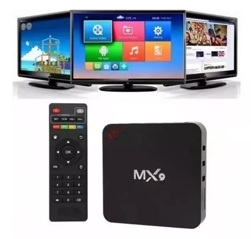 Aparelho para Transformar em Smart Tv Mx 4K 8.1 3Gb Ram - American