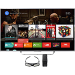 TV Sony LED XBR-55 X855C Ultra HD 4K 55" Android TV 3D Wi-fi Integrado Motionflow 960hz Triluminos X-Reality Pro 4K