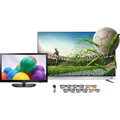 Tudo sobre 'TV Ultra HD LG Smart 3D 55LA9650 + TV LED 28 28LN500B HD 1 HDMI 1USB e Entrada PC LG'