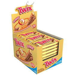 Twix® Caramelo 45g - Embalagem C/ 18 Unidades - Mars