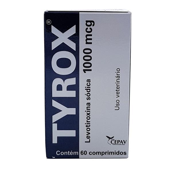 Tyrox 1000mcg 60 Comp. CEPAV Repositor Hormonal - Cepav Castel