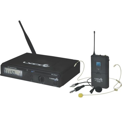 Tudo sobre 'UHXPRO01HLI - Microfone S/ Fio Headset, Lapela e Instrumento UHX PRO 01 HLI - Lyco'