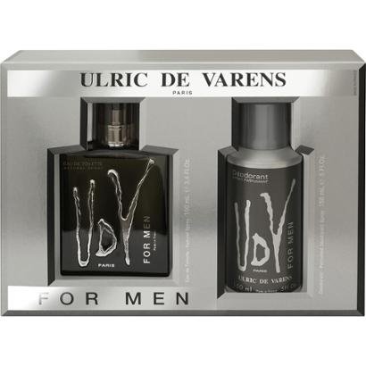 Ulric de Varens Kit Perfume Masculino UDV For Men EDT 100ml + Desodorante 150ml