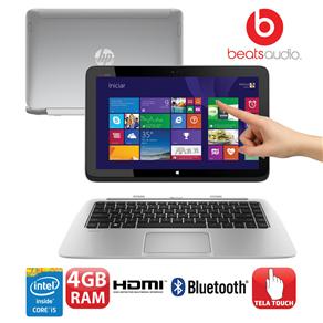 Tudo sobre 'Ultrabook 2 em 1 Touch HP Split 13-G260BR X2 Processador Intel® Core™ I5-4202Y, Windows 8.1 Pro, 4GB, 500GB, 128GB SSD, HDMI, Wireless, LED 13.3"'