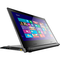 Ultrabook Flex 80C4000EBR com Intel Core I7 8GB 500GB 8GB SSD LED HD 14" Touchscreen Windows 8