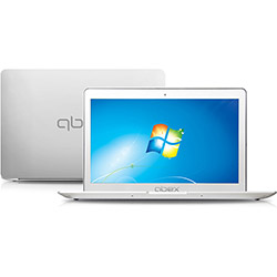 Ultrabook Qbex com Intel Core I5 4GB 320GB + 32GB SSD LED 14" Windows 7 Home Basic