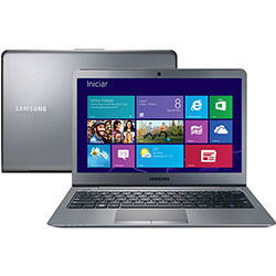 Ultrabook Samsung 530U3C-AD2 com Intel Core I3 2GB 500GB + 24GB SSD LED 13,3" Windows 8
