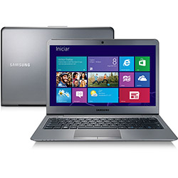 Ultrabook Samsung 530U3C-AD3 com Intel Core I5 4GB 500GB + 24GB SSD LED 13,3" Windows 8
