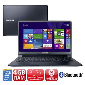 Ultrabook Samsung ATIV Book 9 900X3G-KD1 com Intel® Core™ I5-4200U, 4GB, 128GB SSD, Leitor de Cartões, Micro HDMI, Bluetooth, LED 13.3" e Windows