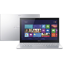 Tudo sobre 'Ultrabook Sony VAIO PRO SVP13217PBS com Intel Core I7 4ª Geração 8GB 128GB SSD Tela LED 13,3" Touchscreen Windows 8'