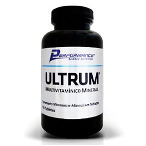 Ultrum Multivitamínico Mineral Performance Nutrition - 100 Tabletes - Sem Sabor