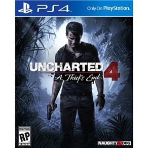 Uncharted 4: a Thief`s End - PS4