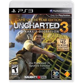 Uncharted 3: Drake`s Deception - PS3