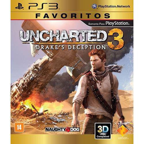Uncharted 3: Drake's Deception - Ps3 - Sony