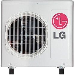 Unidade Condensadora LG Split System - 7.500 BTU/Quente/ Frio/ 220V - Branco