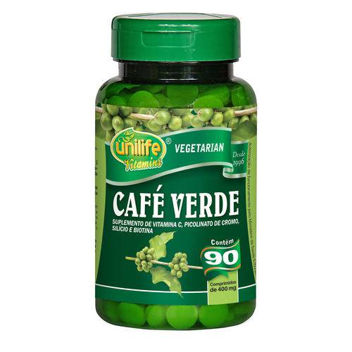 Unilife Cafe Verde 90 Comprimidos
