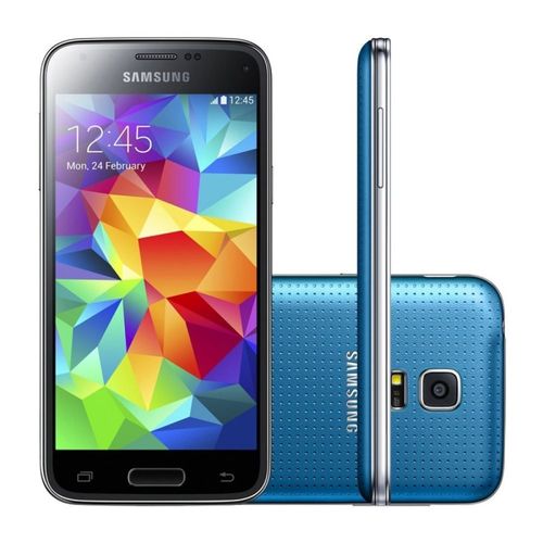 Usado: Galaxy S5 Mini Duos Samsung 16gb Azul