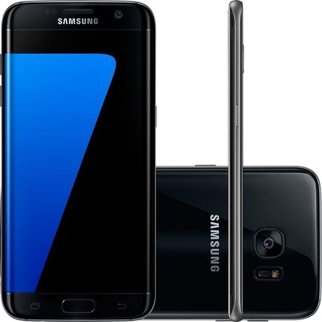 Usado - Galaxy S7 Edge Samsung G935f 4G 32Gb Preto