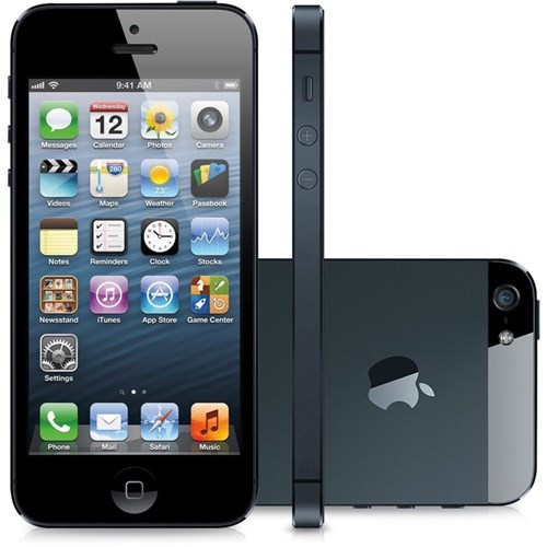 Usado: Iphone 5 Apple 16Gb Preto (Excelente) - Mais Barato Store