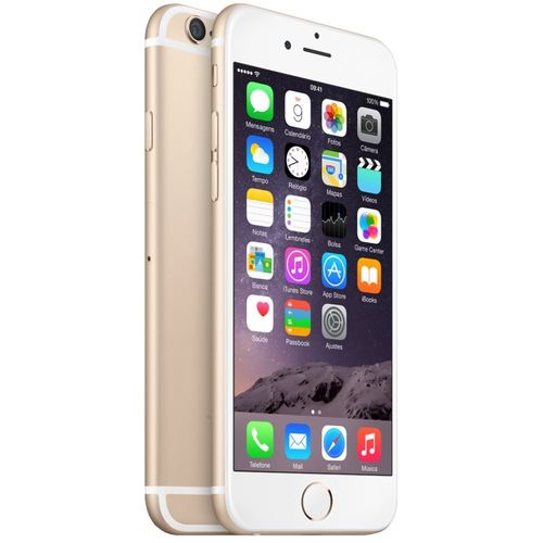 Usado: Iphone 6 Apple 16gb Dourado - Bom