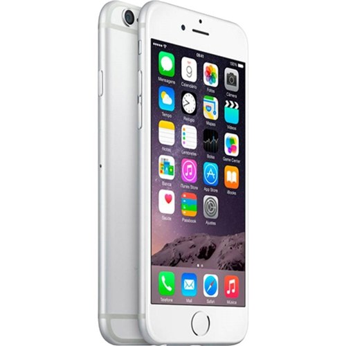 Usado: Iphone 6 Apple 16Gb Prata (Bom) - Mais Barato Store