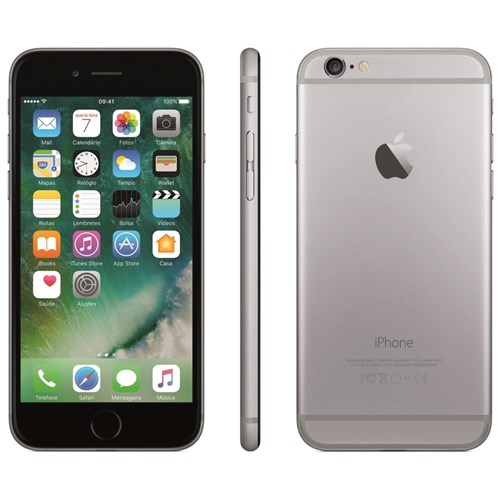 Usado: Iphone 6S Apple 16Gb Cinza Espacial (Muito Bom) - Mais Barato Store