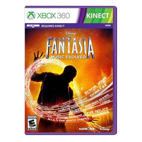 Usado - Jogo Disney Fantasia: Music Evolved- Xbox 360
