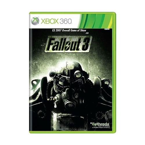 Usado - Jogo Fallout 3 - Xbox 360