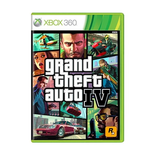 Usado - Jogo Grand Theft Auto Iv (Gta 4) - Xbox 360