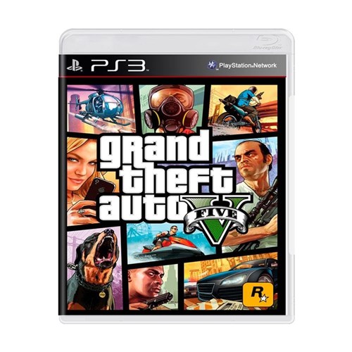 Usado - Jogo Grand Theft Auto V (Gta 5) - Ps3