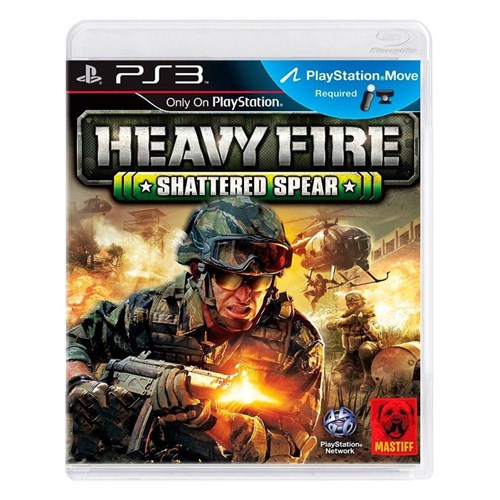 Usado - Jogo Heavy Fire: Shattered Spear - Ps3