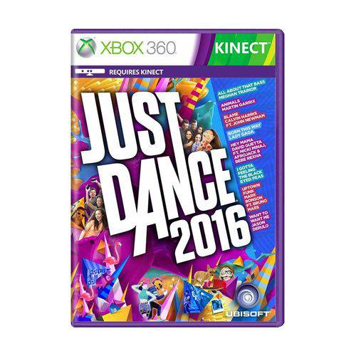 Usado: Jogo Just Dance 2016 - Xbox 360