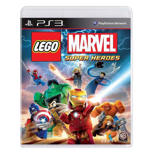 Usado: Jogo LEGO Marvel Super Heroes - Ps3