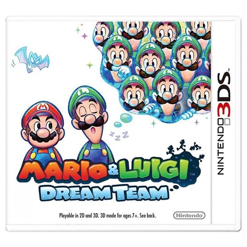 Usado - Jogo Mario & Luigi: Dream Team - 3Ds