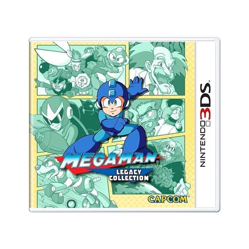 Usado - Jogo Mega Man Legacy Collection - 3Ds