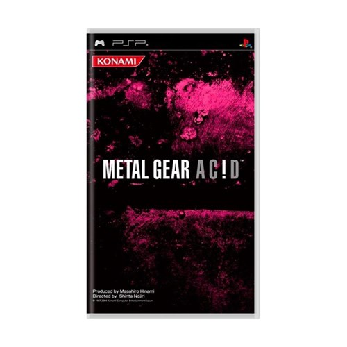 Usado - Jogo Metal Gear Acid - Psp