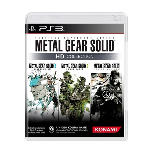 Usado - Jogo Metal Gear Solid: Hd Collection - Ps3