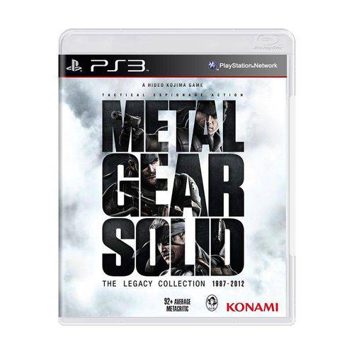 Usado: Jogo Metal Gear Solid: The Legacy Collection - Ps3