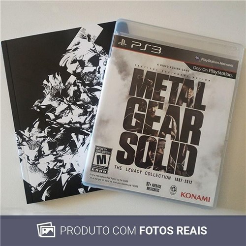 Usado - Jogo Metal Gear Solid: The Legacy Collection - Ps3