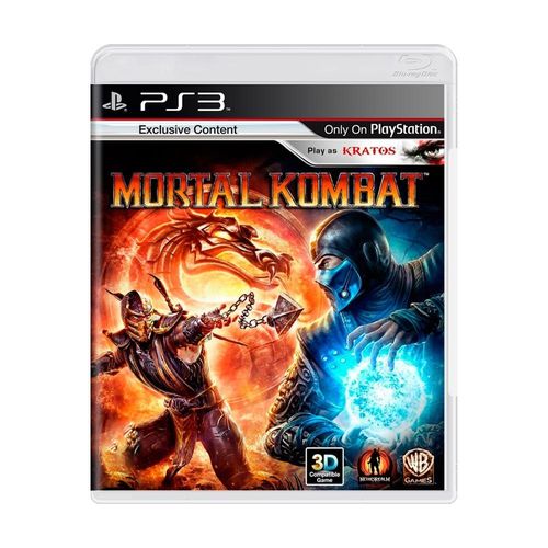 Usado: Jogo Mortal Kombat - Ps3