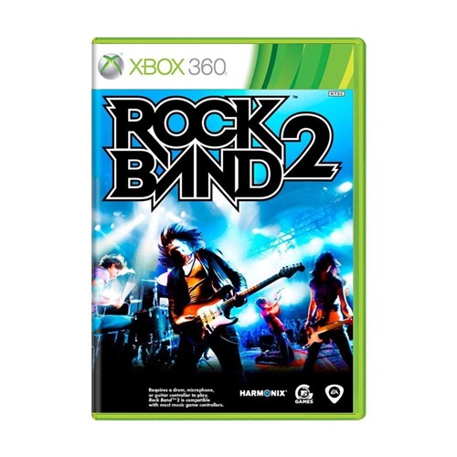 Usado - Jogo Rock Band 2 - Xbox 360