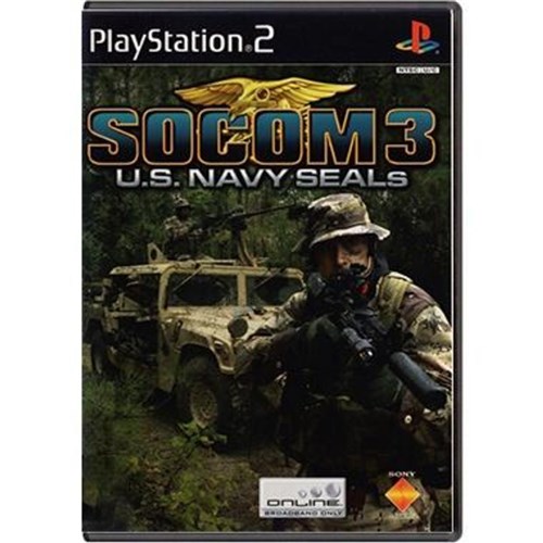 Usado - Jogo Socom 3: U.S. Navy Seals - Ps2