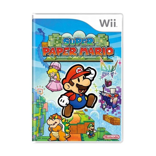 Usado - Jogo Super Paper Mario - Wii