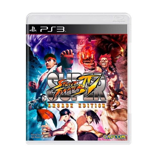 Usado - Jogo Super Street Fighter Iv: Arcade Edition - Ps3