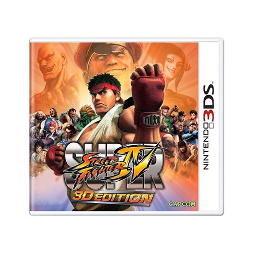 Usado - Jogo Super Street Fighter Iv: 3D Edition - 3Ds