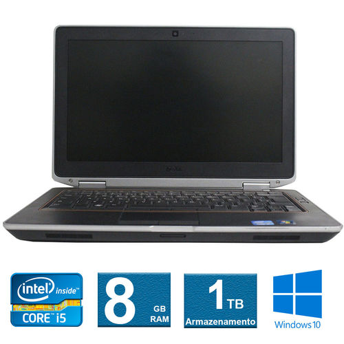 Usado Notebook Dell Latitude E6320 I5 8gb 1tb