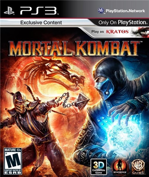 Usado - Ps3 - Mortal Kombat