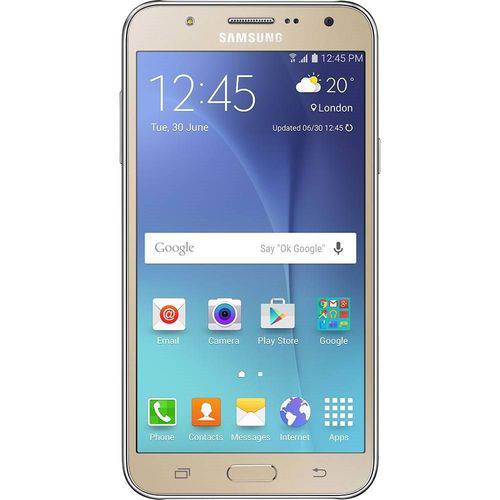 Tudo sobre 'Usado: Samsung Galaxy J7 J700 Dual 16gb Dourado'