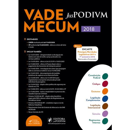 Vade Mecum 2018 - Juspodivm