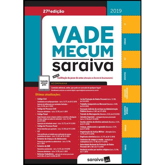 Vade Mecum 2019 - Saraiva